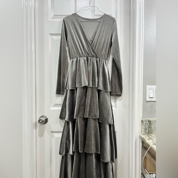 SHEIN Dresses & Skirts - Shien Grey Layered Dress